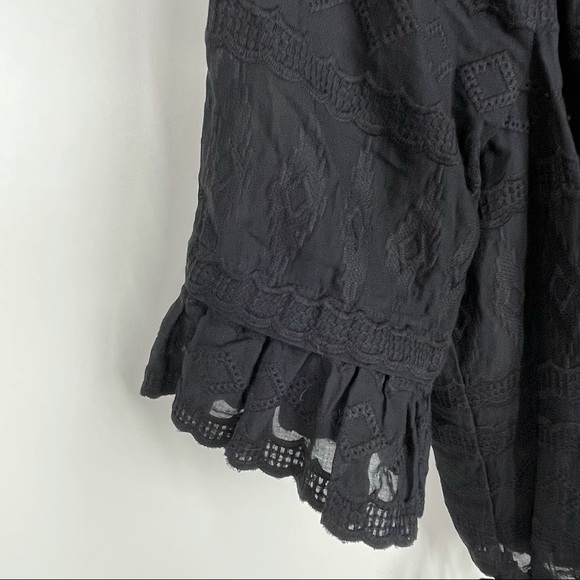 Rebecca Taylor Off Shoulder Top Embroidered - Picture 5 of 9